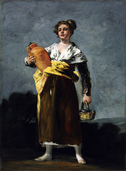 The Water Carrier («La Aguadora») by Francisco Goya, oil painting reproduction on canvas The Water Carrier ("La Aguadora")