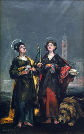Saints Justa and Rufina 1817