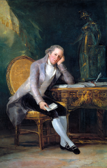 Gaspar Melchor de Jovellanos 1798 by Francisco Goya, oil painting reproduction on canvas Gaspar Melchor de Jovellanos 1798