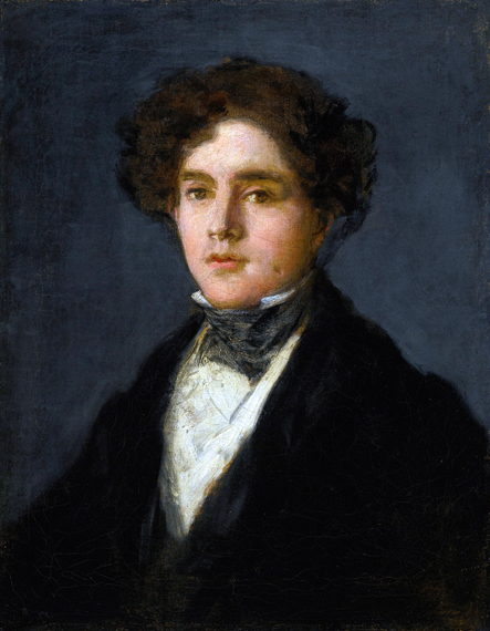 Portrait of Mariano Goya, the Artist’s Grandson 1827 by Francisco Goya, oil painting reproduction on canvas Portrait of Mariano Goya, the Artist’s Grandson 1827