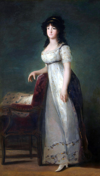 Portrait of the Marquesa de Lazan 1804
