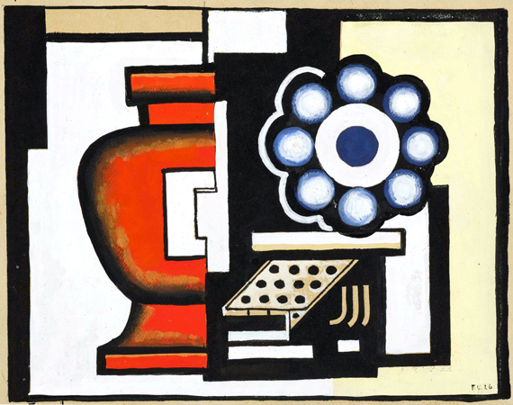 Étude Pour “Le Movement à Billes” by Fernand Leger, oil painting reproduction on canvas Étude Pour “Le Movement à Billes”