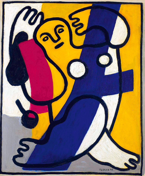 Dancer in yellow and blue