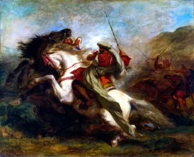 Collision of the Moorish Horsemen