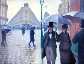 Paris Street; Rainy Day 1877