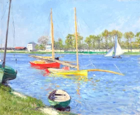 Daphnis and Chloe- Arrival of Dionysophanes La Seine à Argenteuil 1882