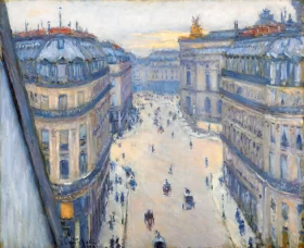 La Rue Halévy, Vue Du Sixième Étage 1878