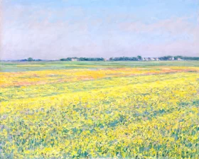 The Plain of Gennevilliers, Yellow Fields 1884