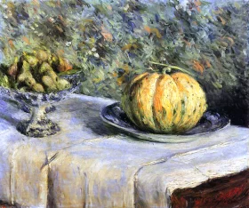 Melon and Bowl of Figs