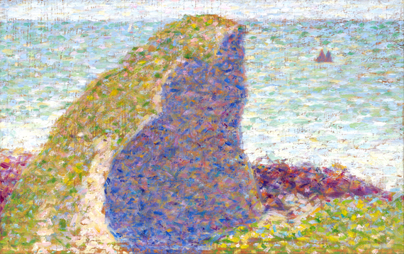 Study For Le Bec Du Hoc, Grandcamp
