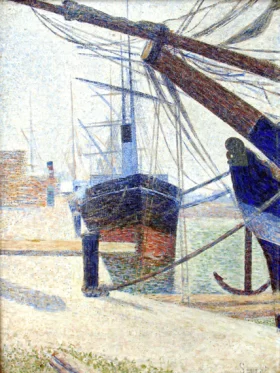 Corner Of The Harbor Of Honfleur