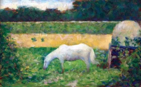Paysage Avec Cheval