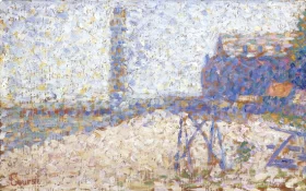 Woman Holding a Vase L Hospice Et Le Phare De Honfleur