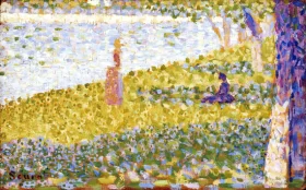 Women On The River Bank