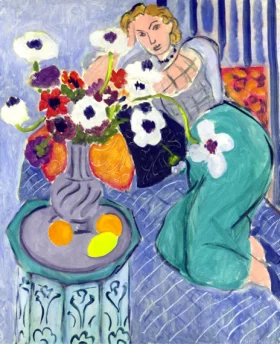 L'Odalisque, harmonie bleue