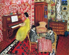 Pianist and Checker Players