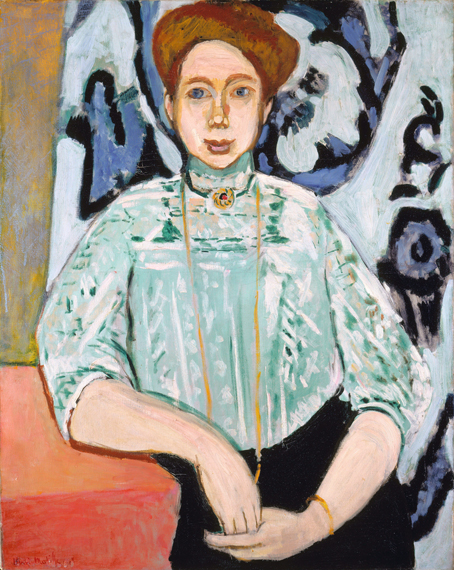 Portrait of Greta Moll by Henri Matisse, oil painting reproduction on canvas Portrait of Greta Moll