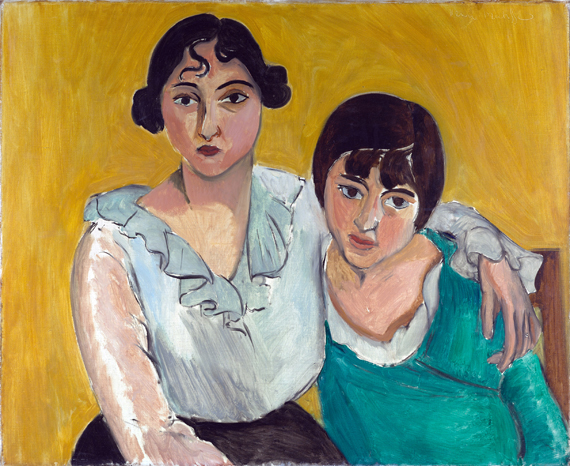 Two Sisters by Henri Matisse, oil painting reproduction on canvas Two Sisters