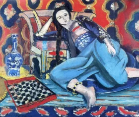 Odalisque with a Turkish Chair