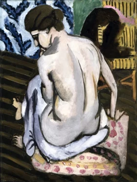 Seated Nude, Back Turned