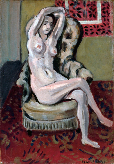 Nu assis by Henri Matisse, oil painting reproduction on canvas Nu assis