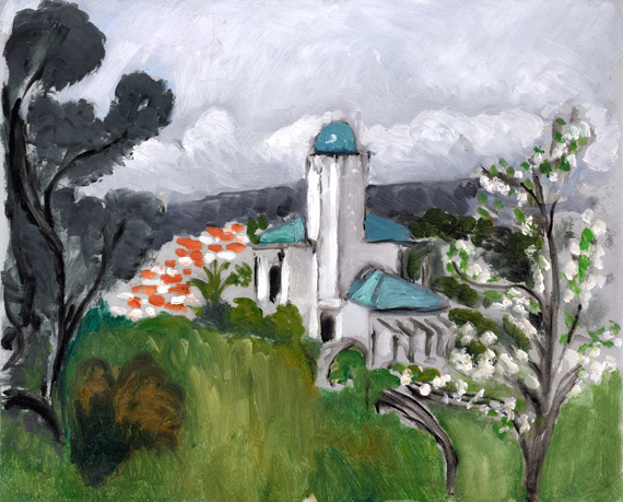 La Villa Bleue by Henri Matisse, oil painting reproduction on canvas La Villa Bleue