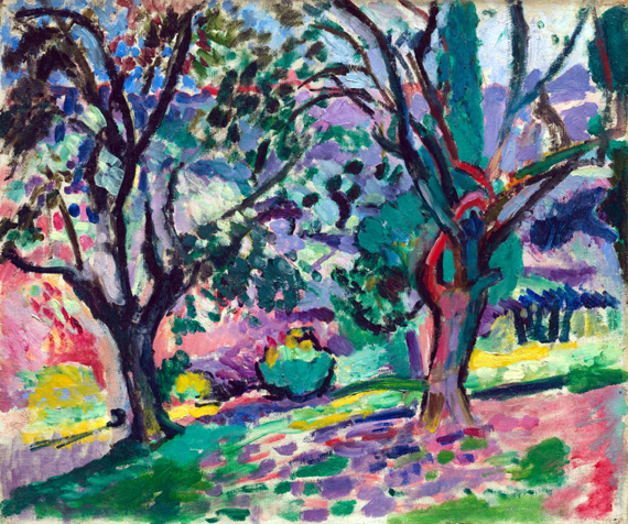 Olive Trees at Collioure by Henri Matisse, oil painting reproduction on canvas Olive Trees at Collioure