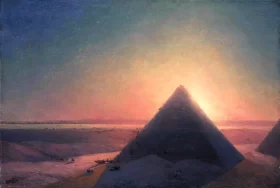 The Great Pyramid at Giza 1871