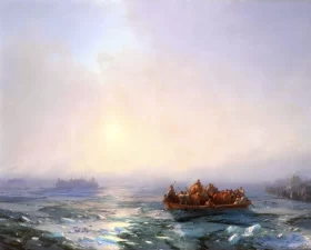 Ice on the Dniepr 1872