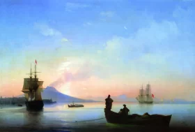 Gulf of Naples in the morning 1843