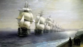 Review of the Black Sea Fleet in 1849