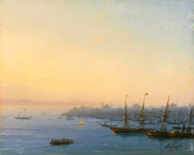 Sunset over Constantinople
