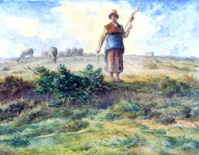 A Shepherdess and her Flock