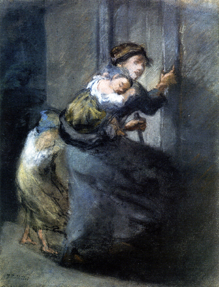 Mother and Two Infants