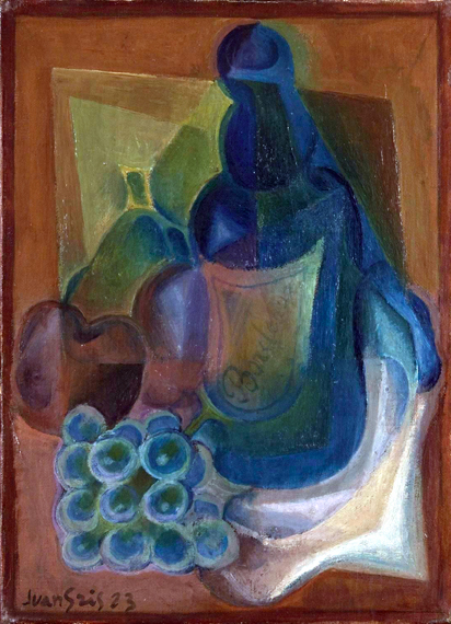 A Bottle and Fruit 1923