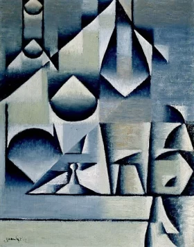 Glass and bottles 1912