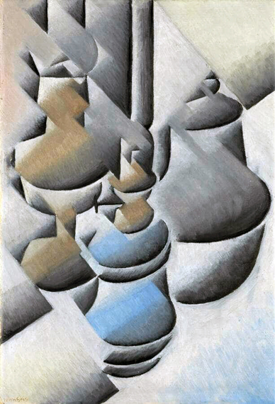 Still life with oil lamp 1912