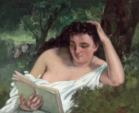 A Young Woman Reading