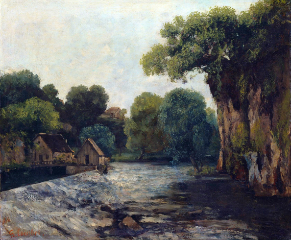 The Weir at the Mill 1866