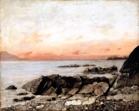Sunset, Vevey, Switzerland 1874