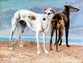The Greyhounds of the Comte De Choiseul 1866
