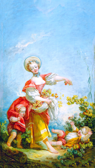 The Grape Gatherer 1754