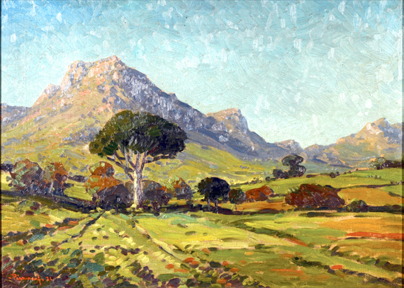 Stellenbosch Mountain Landscape, 1921