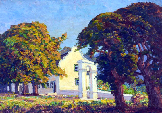 The Slave Bell by Jacobus Hendrik Pierneef, oil painting reproduction on canvas The Slave Bell
