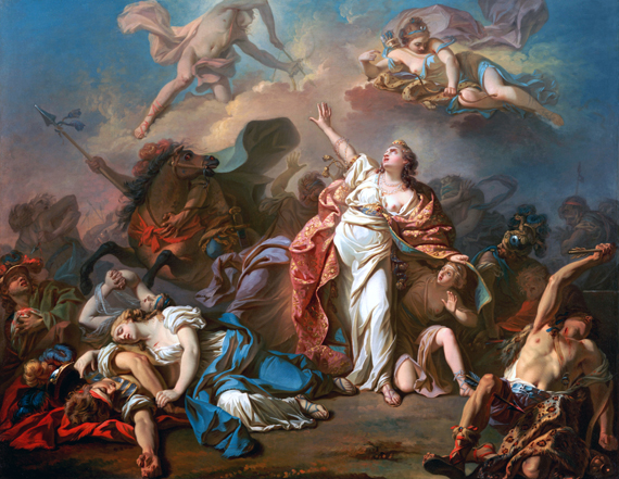 Apollo and Diana Attacking the Children of Niobe 1772