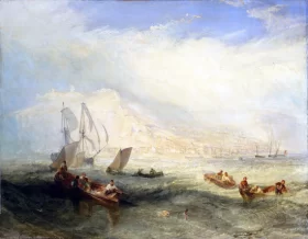 Line Fishing, Off Hastings 1836