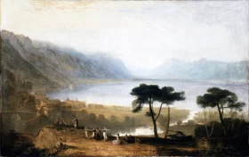 Lake of Geneva from Montreux 1810
