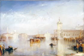 The Dogano, San Giorgio, Citella, from the Steps of the Europa 1842