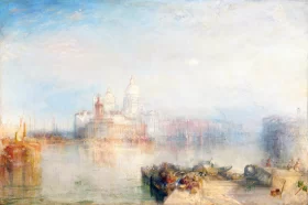The Dogana and Santa Maria della Salute, Venice, 1843