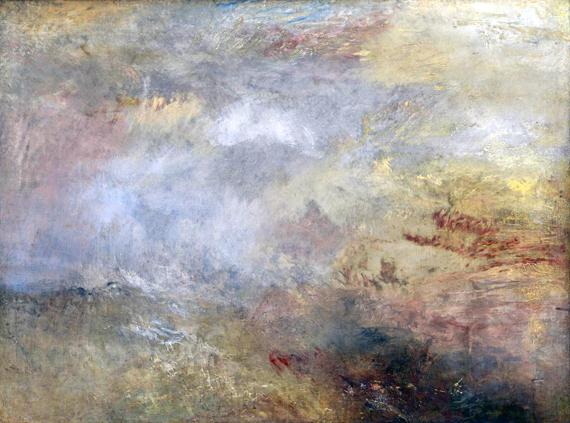 Stormy Sea with Dolphins by J.M.W. Turner, oil painting reproduction on canvas Stormy Sea with Dolphins